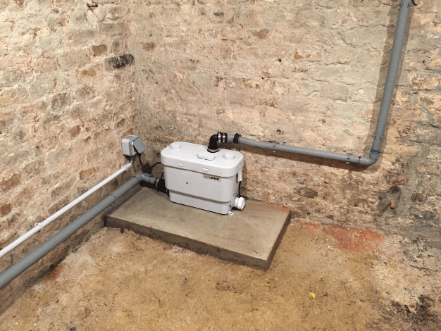Installation d'une pompe de relevage à Ailly sur Noye 80250